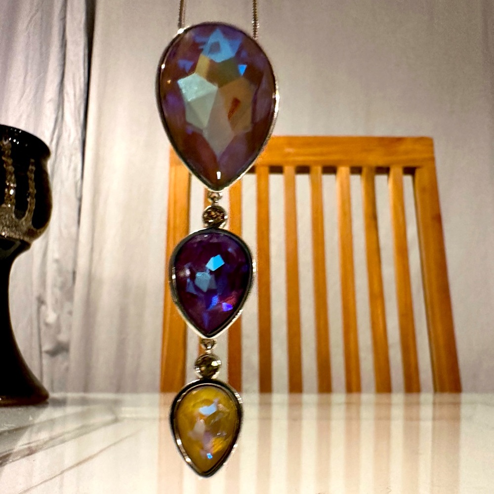 Touchstone Crystal Autumn Delite necklace